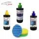 3M Ultrafina SE + Extra Fine Plus + Fast Cut Plus ( 3 x 250 gr) + 3 polishing pads (150 mm)