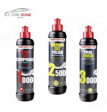 Menzerna 1000 + 2500 + 3000 (3x 250 ml) Polis Correction de peinture en 3 étapes