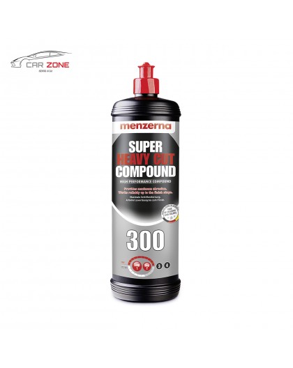 Menzerna 300 Super Heavy Cut Compound (1000 ml) Hochleistungs-Polierpaste