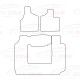 Tappetini in velluto LUX Adatto per: Alfa Romeo 145 09/1994-06/2001