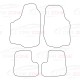 Alfombras de terciopelo LUX Adecuadas para: Alfa Romeo 145 09/1994-06/2001