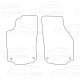 Tappetini in velluto LUX Adatto per: Alfa Romeo 145 09/1994-06/2001