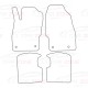 Tappetini in velluto LUX Adatto per: Alfa Romeo 145 09/1994-06/2001