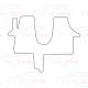 LUX Velours-Fußmatten Geeignet für: Alfa Romeo 145 09/1994-06/2001