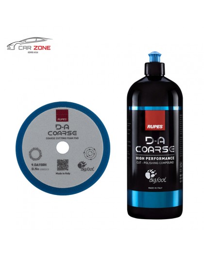RUPES D-A Coarse High Performance Cut-polishing compound (1000 ml) + Coarse Cutting Pad (130/150 mm)