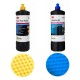 3M 50383 Ultrafina SE + 3M 80349 Extra Fine Plus (2 x 1litr) + 2x Pady polerskie 3M (150 mm)