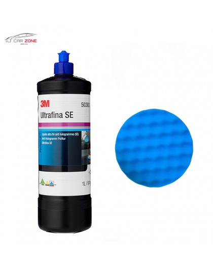 3M Ultrafina SE per la rimozione degli ologrammi (250 ml) + 1 pad di lucidatura 3M 50388 (150 mm)