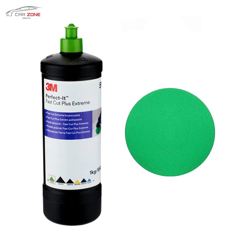 3M Fast Cut Plus Polish de corte rápido Pulimento + 1x 3M Boina/ Esponja  150 mm