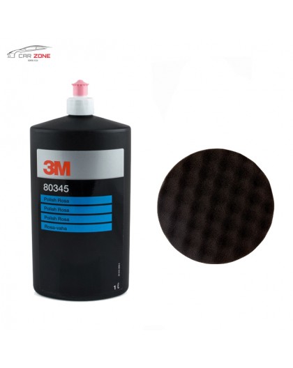 3M Polish Rosa 80345 (1 litro) Cera di lucidatura per la protezione del lucido