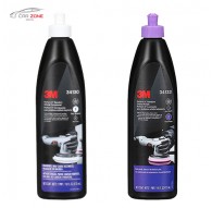 3M 34130E + 3M 34133E Pasty polerskie do polerki mimośrodowej (2x 473 ml)