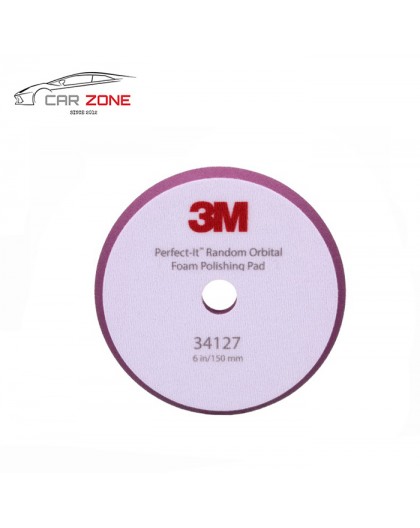 3M 34127 Perfect-it Random Orbital Foam Polishing Pad Soft (150 mm/6") - 2 pièces