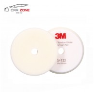 3M 34122 Perfect-it Polierschwamm für Exzenter-Poliermaschinen, weiß (130 mm/5") - 2 Stück