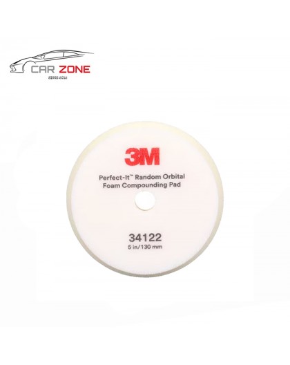 3M 34122 Tampón de espuma orbital aleatorio Perfect-it (130 mm) - 2 piezas