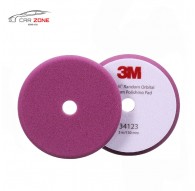 3M 34123 Perfect-it Gąbka polerska do obróbki wykończeniowej do polerki mimośrodowej, fioletowy (130 mm/5") - 2 sztuki