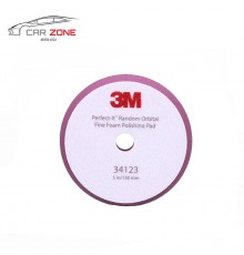 3M 34123 Perfect-it Boina blanca de pulido de espuma rotorbital, Suave, morado (130 mm/5") - 1 pieza