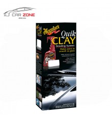 Meguiars Quik Clay Detailing System - System czyszczenia lakieru (Quik Detailer 473 ml, glinka 50g + 30g)