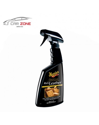 Meguiars Gold Class Rich Leather Spray - Środek do czyszczenia i pielęgnacji skóry samochodowej (450 ml)