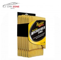 Meguiars Supreme Shine Microfiber Towel - Paquete de 6 toallas de microfibra para limpieza y abrillantado (60 cm x 40 cm)