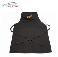 Meguiars Black Apron - Profesjonalny fartuch roboczy (Czarny, bawełniany, 2-kieszeniowy)