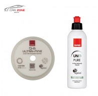 RUPES UNO PURE Finishing Hochglanz-Polierpaste (250 ml) + RUPES Ultrafine Polierpad (130/150 mm)