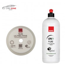 RUPES UNO PURE Finishing Hochglanz-Polierpaste (1000 ml) + RUPES Ultrafine Polierpad (130/150 mm)