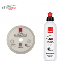 RUPES Uno Protect 3 in 1 Polishing paste for one-step paint correction (250 ml) + Polishing pad Rupes (130/150 mm)