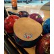 3x M&M Strike 2-layer Premium Bowling Shammy Pad. Natural leather! For wiping oil from bowling balls (18 cm) Beige