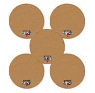 5x M&M Strike 2-layer Premium Bowling Shammy Pad. Natural leather! For wiping oil from bowling balls (18 cm) Beige