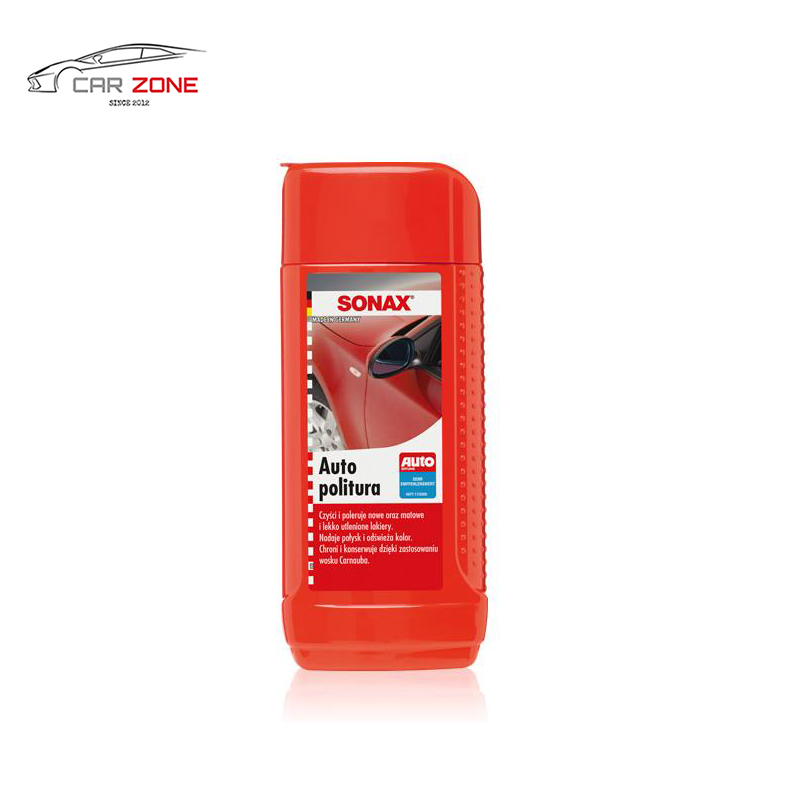 SONAX Auto Polish (250 ml) per pulire e lucidare la vernice - CAR-ZONE