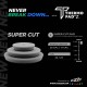 ZviZZer 1x THERMO PAD Grey Super Cut (125/135 mm) Szary pad polerski mocno-tnący D-A