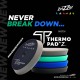 ZviZZer 1x THERMO PAD Blue Medium Cut (150/160 mm) Pad polerski średnio-tnący One-Step D-A