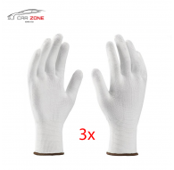 3x Paar Handschuhe zum Einwickeln von Fahrzeugen Größe M/7