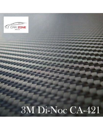 3M DI-NOC CA421 Carbon Fibre Wrap Vinyl Black Genuine 3M