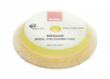 Wool polishing pads
